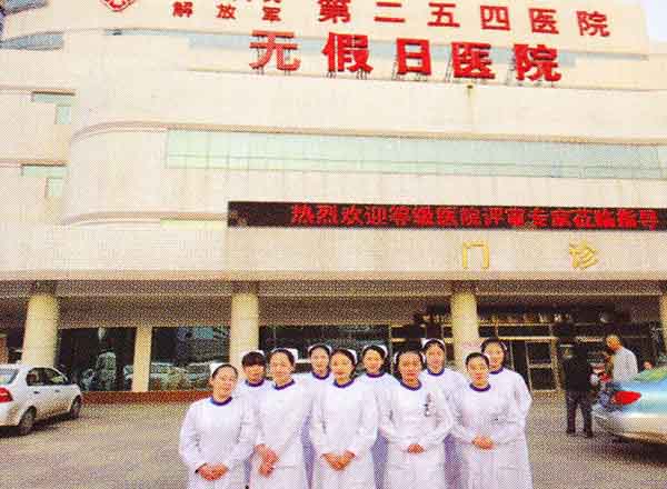 解放軍第二五四醫(yī)院優(yōu)秀畢業(yè)生