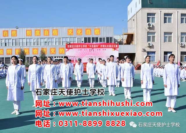 石家莊天使護士學校“不負韶華”禮儀大賽