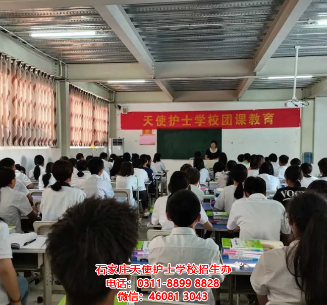 石家莊天使護士學校2020級新生團課教育