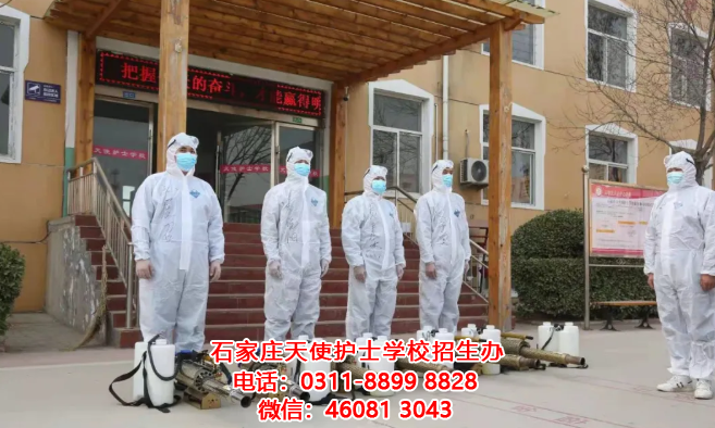 做好校園消殺，守護石家莊天使護士學校師生健康